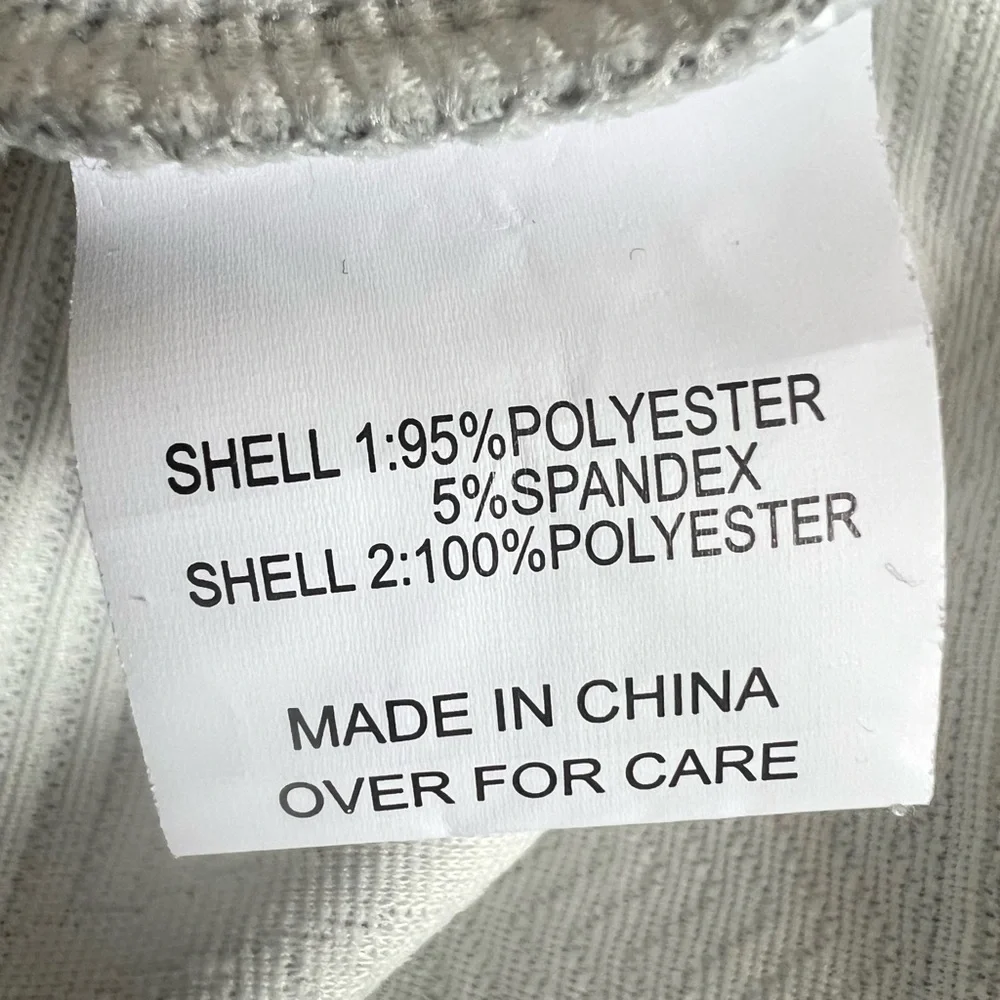 American Stitch Gray Zip-Up Men's Sweater Size Small
